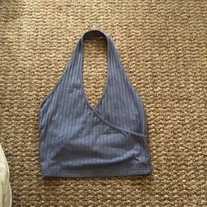 v neck crop top